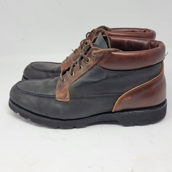 Allen Edmonds 9 D Cascade Boot Chukka Men's‎ Leather Lace Up Vibram Shoes - Picture 3 of 8